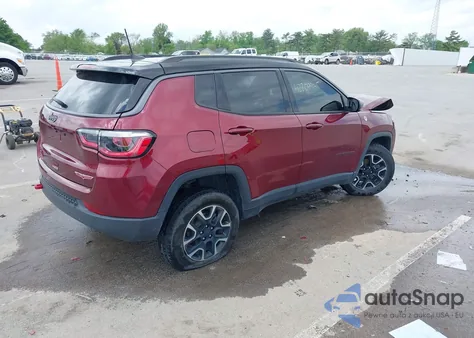 2021 Jeep Compass Trailhawk 4X4 from USA, damaged, VIN 3C4NJDDB6MT502932